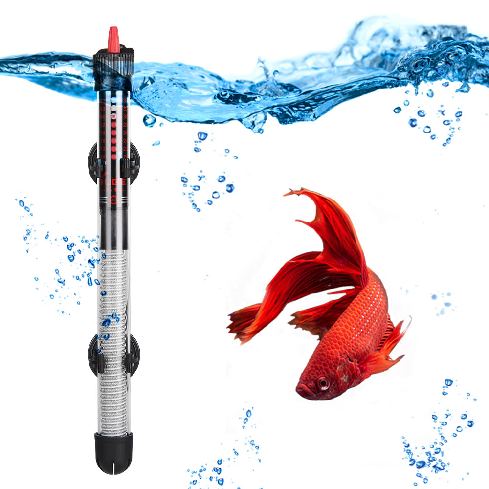 Fish Tank Heater - 110v-220v 調節可能な温度サーモスタットヒーターロッド 25 ワット/50 ワット/100 ワット/200