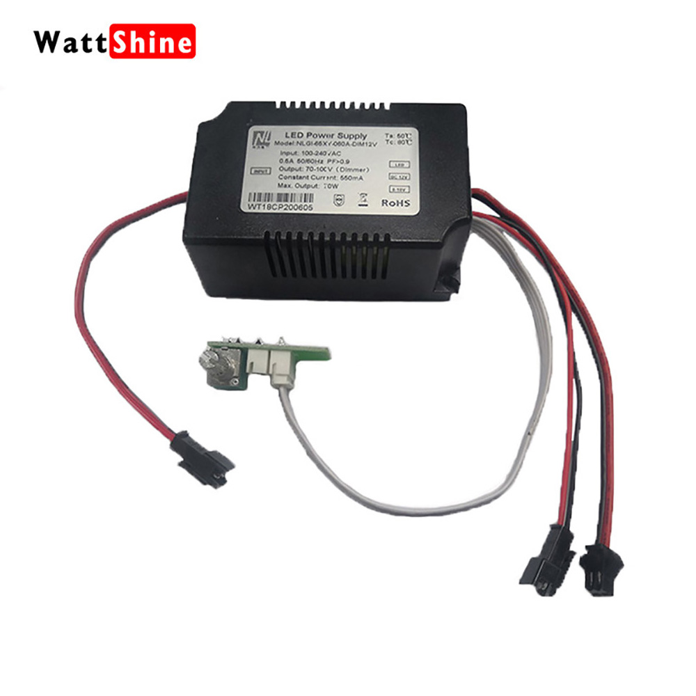 Aquarium Light - Wattshine mad180pa140s水族館グローライト用のコントロールパネル付き調光スイッチ電源100-240vac
