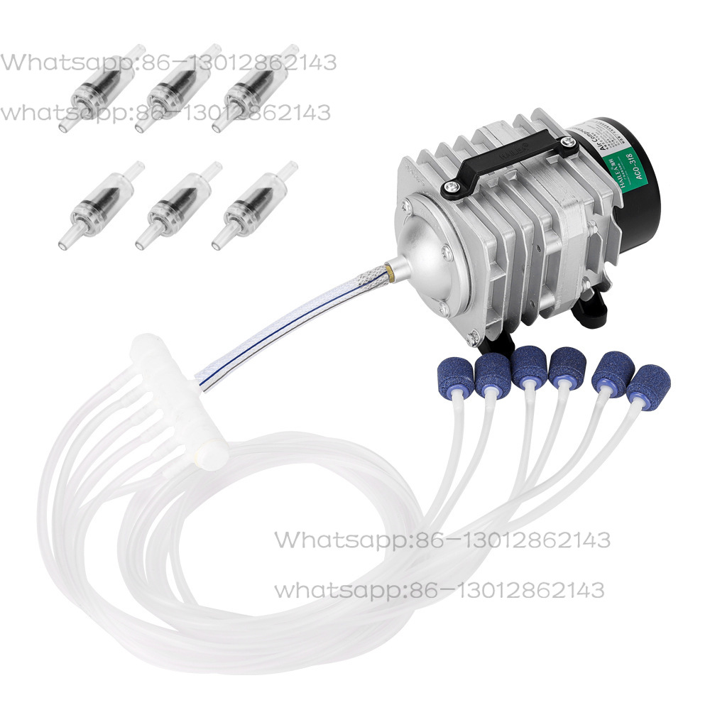 Aquarium Pump - 水槽用酸素ポンプ 電磁式エアコンプレッサー ACO-328 エアレーター 酸素ポンプ 水槽用エアポンプ