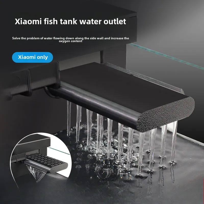 Xiaomi Aquarium Fish Tank - Xiaomi スマート水槽の滝出口の改修で酸素を増やす