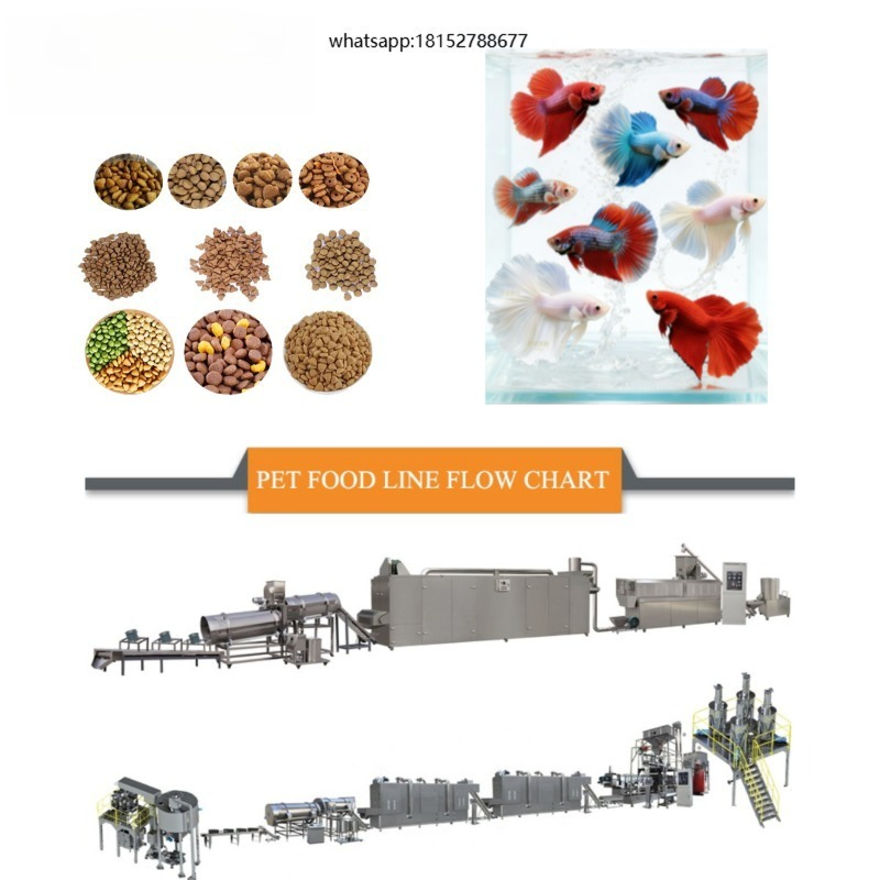Fish Food - ペットフード製造機 犬猫魚用飼料押出機 人気販売機器