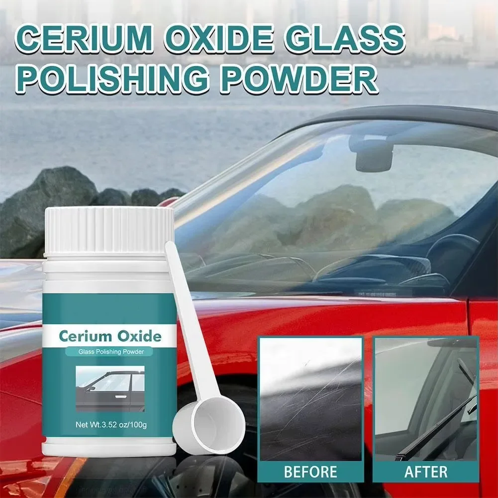 Aquarium Light - ガラス研磨パウダー、傷取り剤（車のフロントガラス、窓、水槽、照明器具用）、水垢除去剤、アマギ