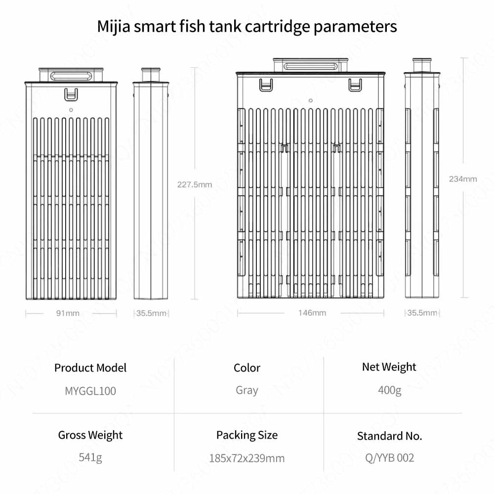Xiaomi Mi スマート水槽フィルターエレメント生化学物 - Xiaomi Aquarium Fish Tank のレビューと価格