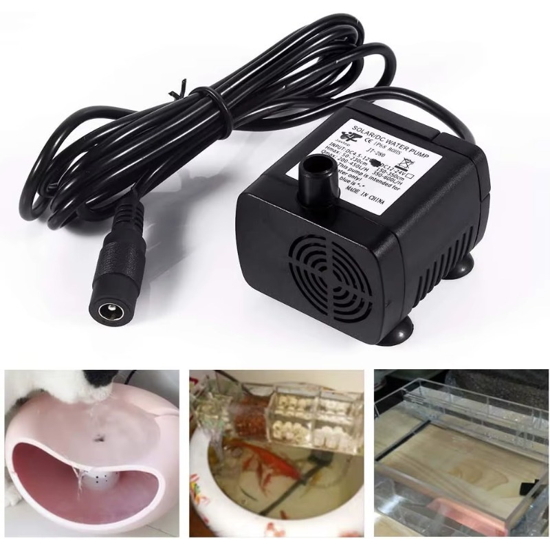 ミニダイアフラム水中ポンプ DC12V DCモーター 0.5 - Aquarium Pump のレビューと価格