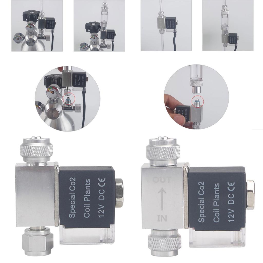 CO2濃度調整器、磁気ソレノイド式、低騒音、固定流量、安全な - Aquarium Plants のレビューと価格