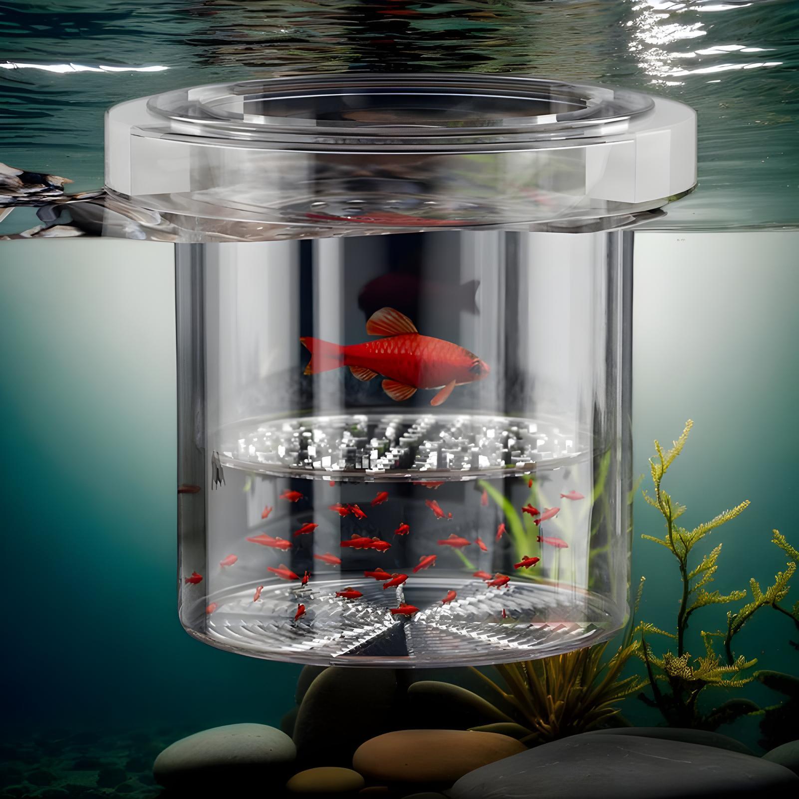 フローティングフィッシュブリーディングアイソレーションボック - Betta Fish Tank のレビューと価格