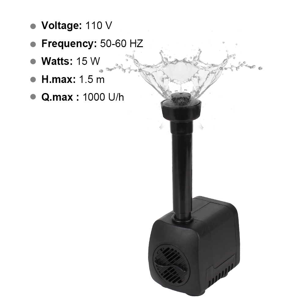 EUガーデン噴水,12個のLEDライト付きEUプラグ,防水, - Aquarium Light のレビューと価格