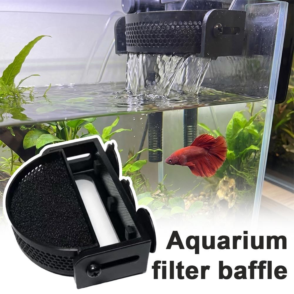    プレミアム水槽フィルターバッフル（吸盤付き）、水槽フ - Betta Fish Tank のレビューと価格