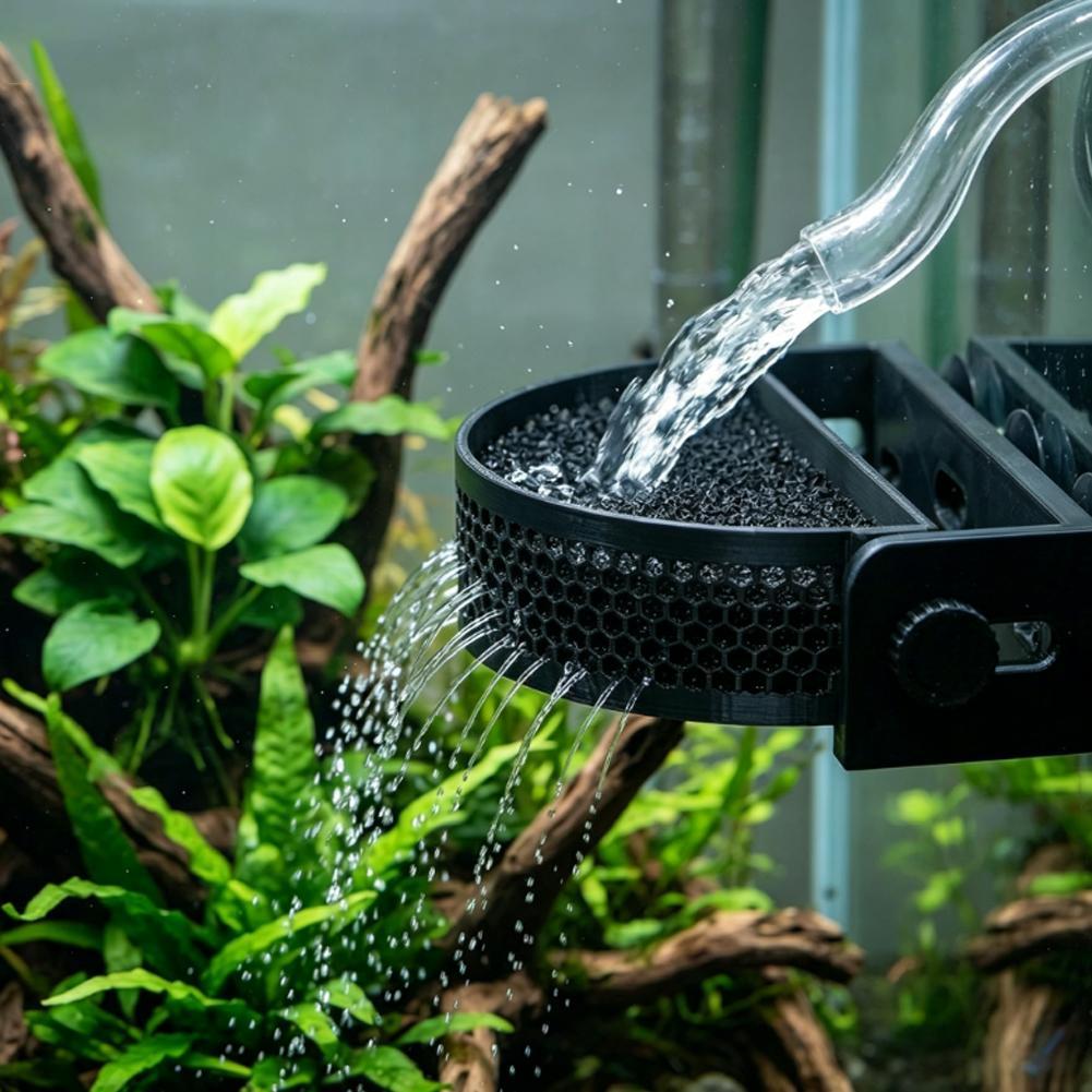    プレミアム水槽フィルターバッフル（吸盤付き）、水槽フ - Betta Fish Tank のレビューと価格
