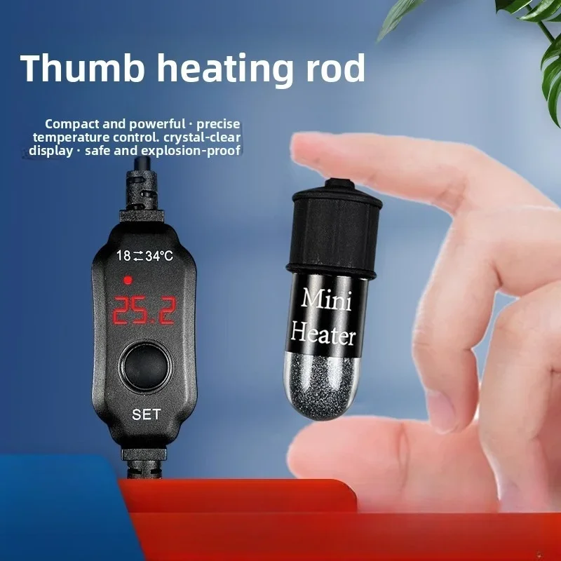 ユニバーサルミニ水槽加熱棒 魚タンクヒーター 水中サーモスタ - Fish Tank Heater のレビューと価格