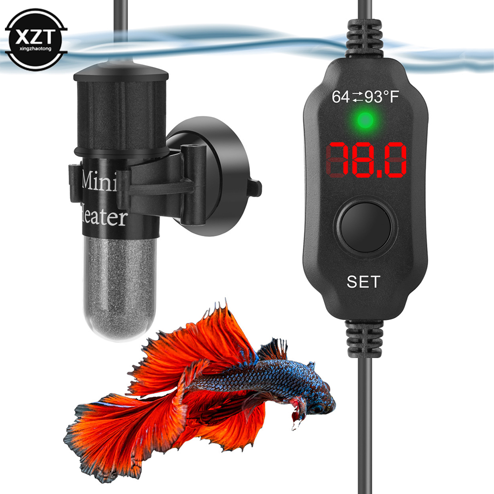 ミニ USB 充電水族館加熱ロッド水槽水族館ヒーター水中サー - Fish Tank Heater のレビューと価格