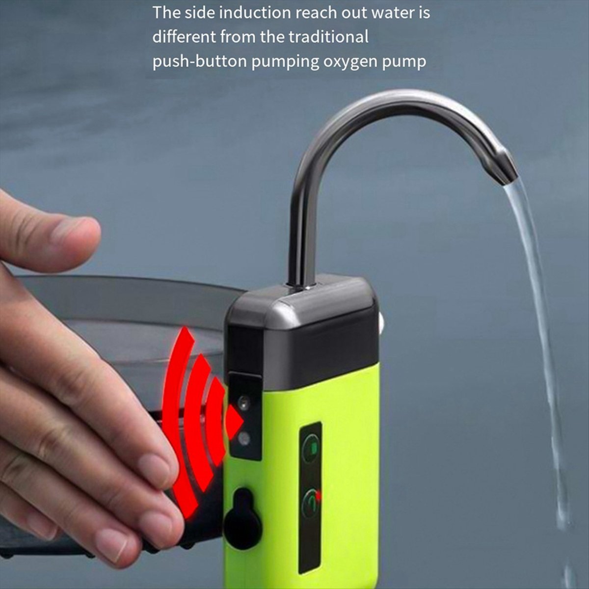 釣り用タップと酸素ポンプツール自動釣り用ウォーターポンプ酸素 - Aquarium Pump のレビューと価格