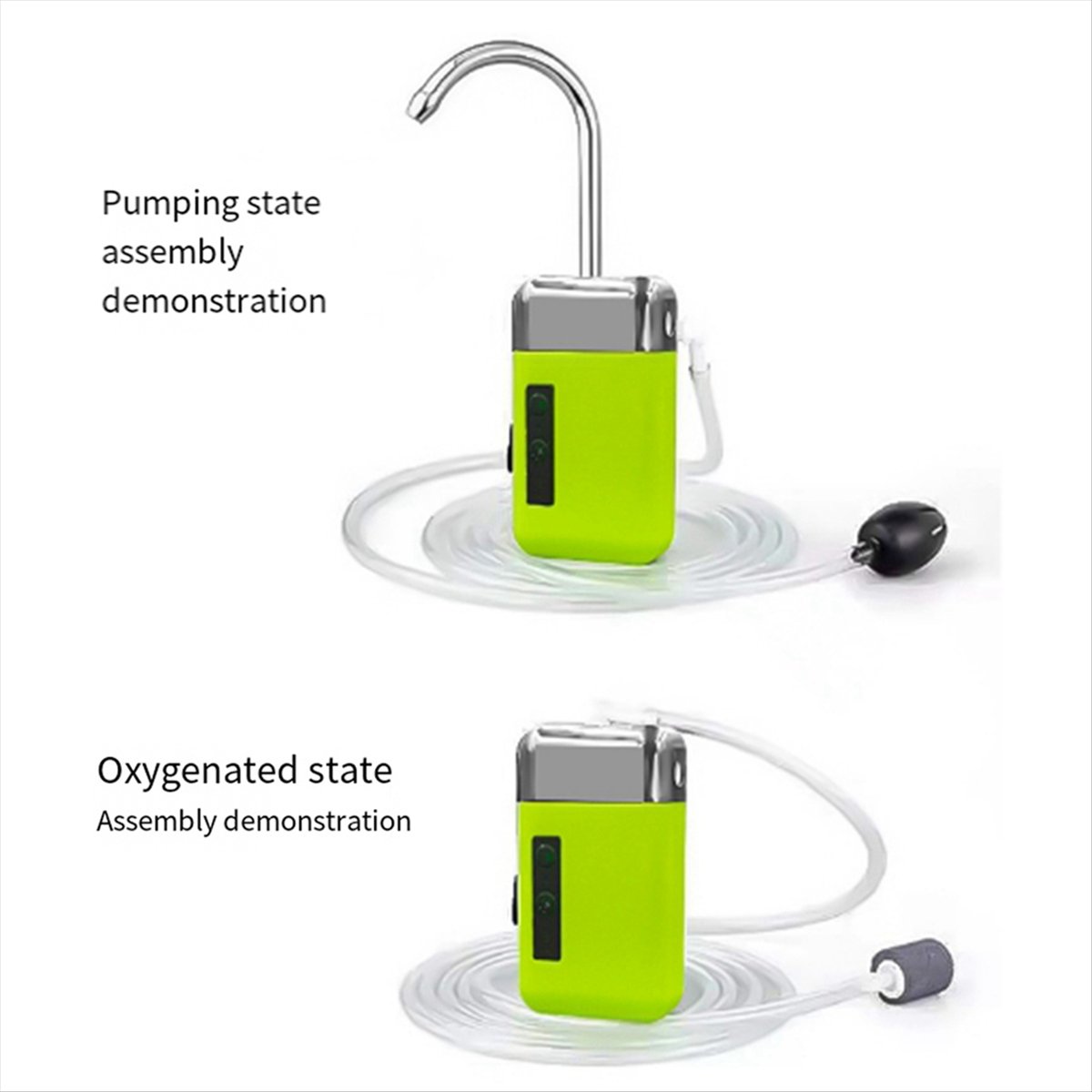 釣り用タップと酸素ポンプツール自動釣り用ウォーターポンプ酸素 - Aquarium Pump のレビューと価格