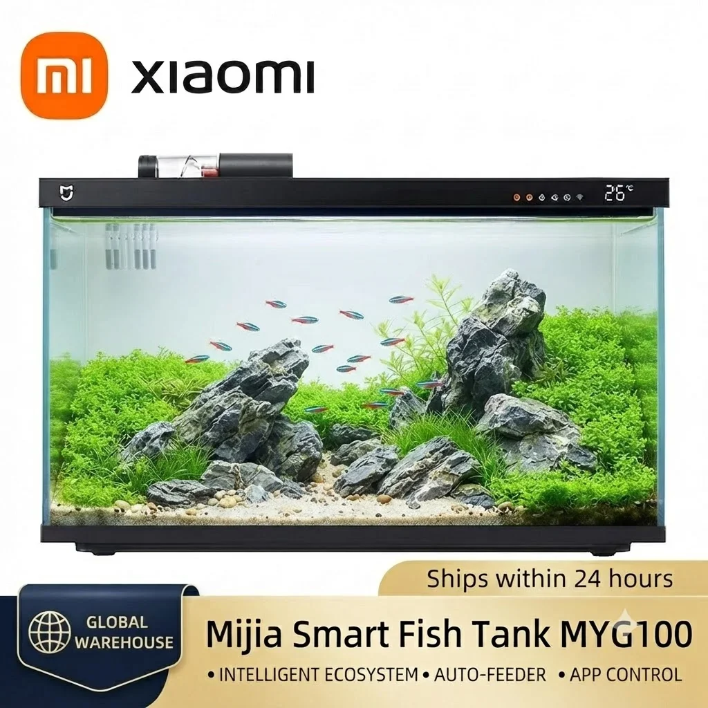 Xiaomi Mijia スマート水槽 MYG100。Mij - Aquarium Light のレビューと価格