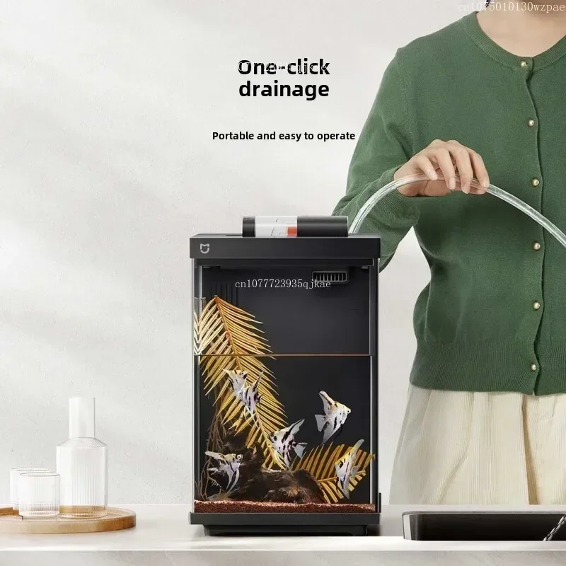 XIAOMI MIJIAスマートデスクトップ水槽 10L ア - Xiaomi Aquarium Fish Tank のレビューと価格