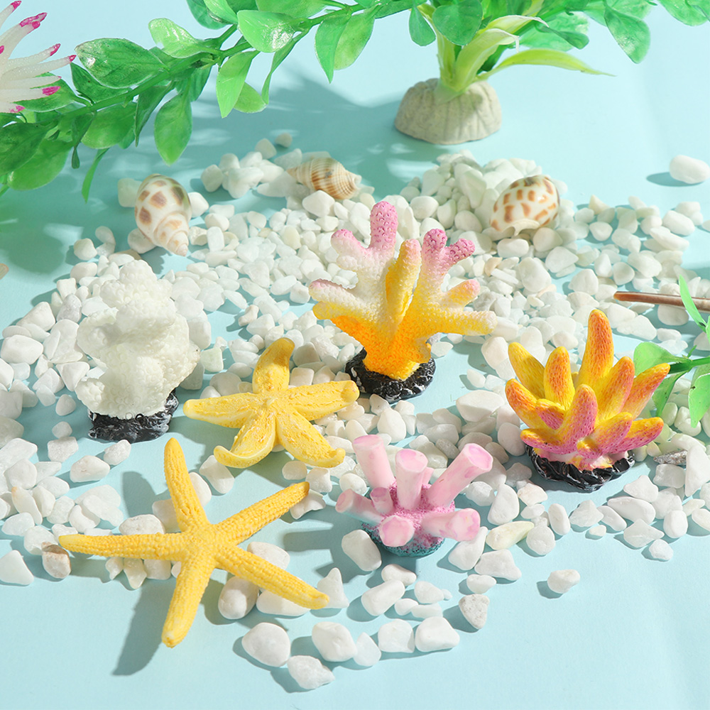 樹脂製の人工水族館の装飾,魚,魚,魚,葉,岩,水族館の装飾, - Fish Tank Gravel のレビューと価格