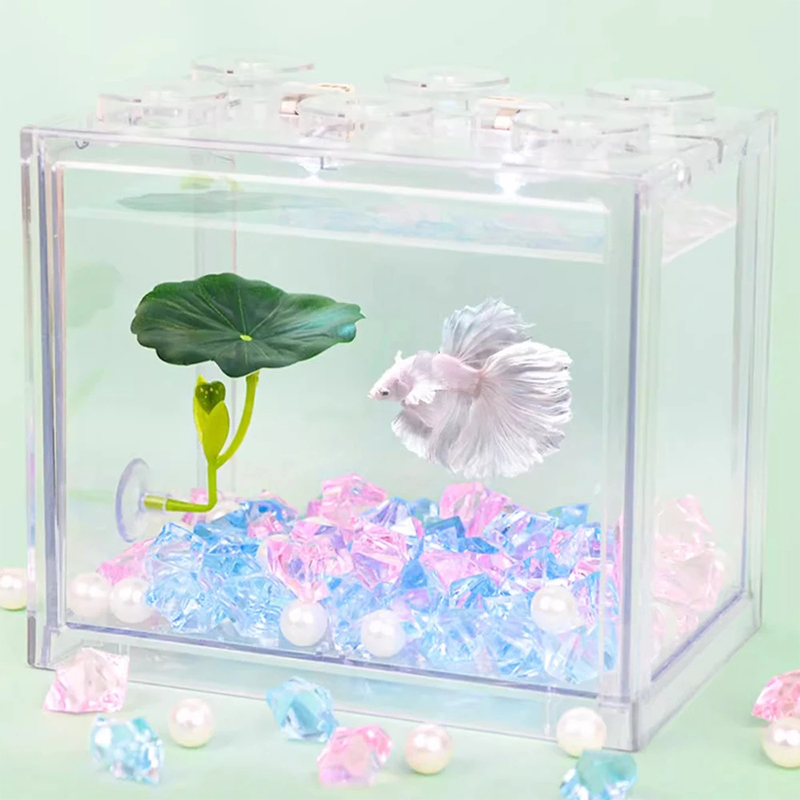 (Ce14)1/5個入り、緑色の葉っぱのハンモック。ベタ魚用 - Betta Fish Tank のレビューと価格