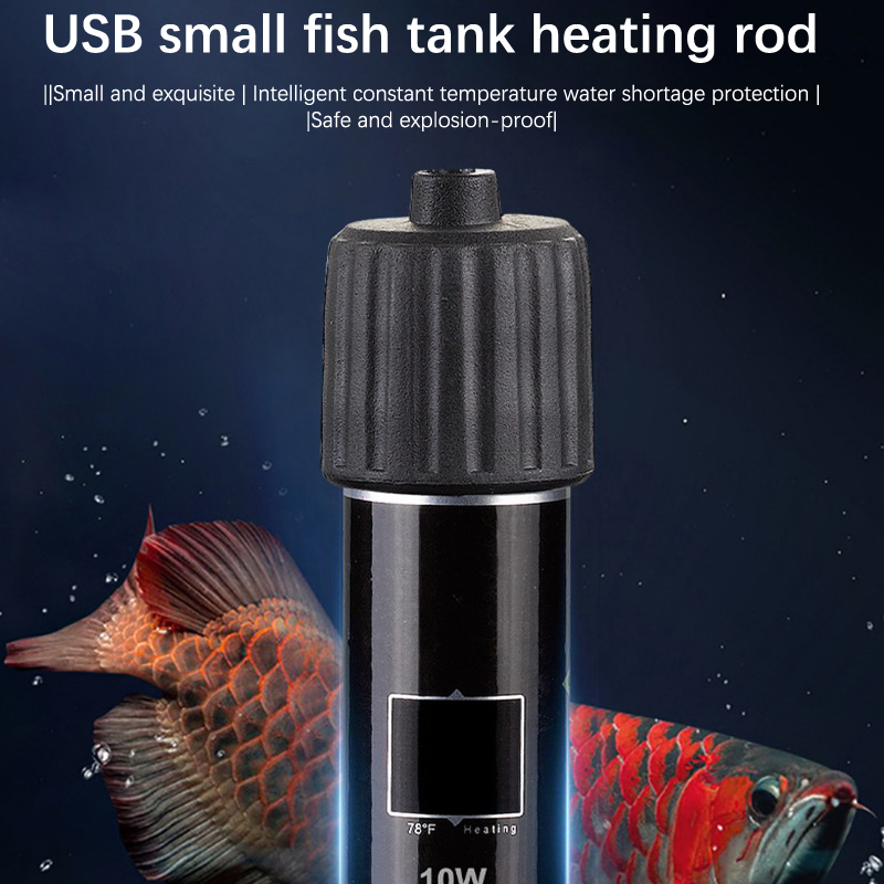 ミニUSB水族館ロッド,小型水槽ヒーター,温度制御付き,水中 - Fish Tank Heater のレビューと価格