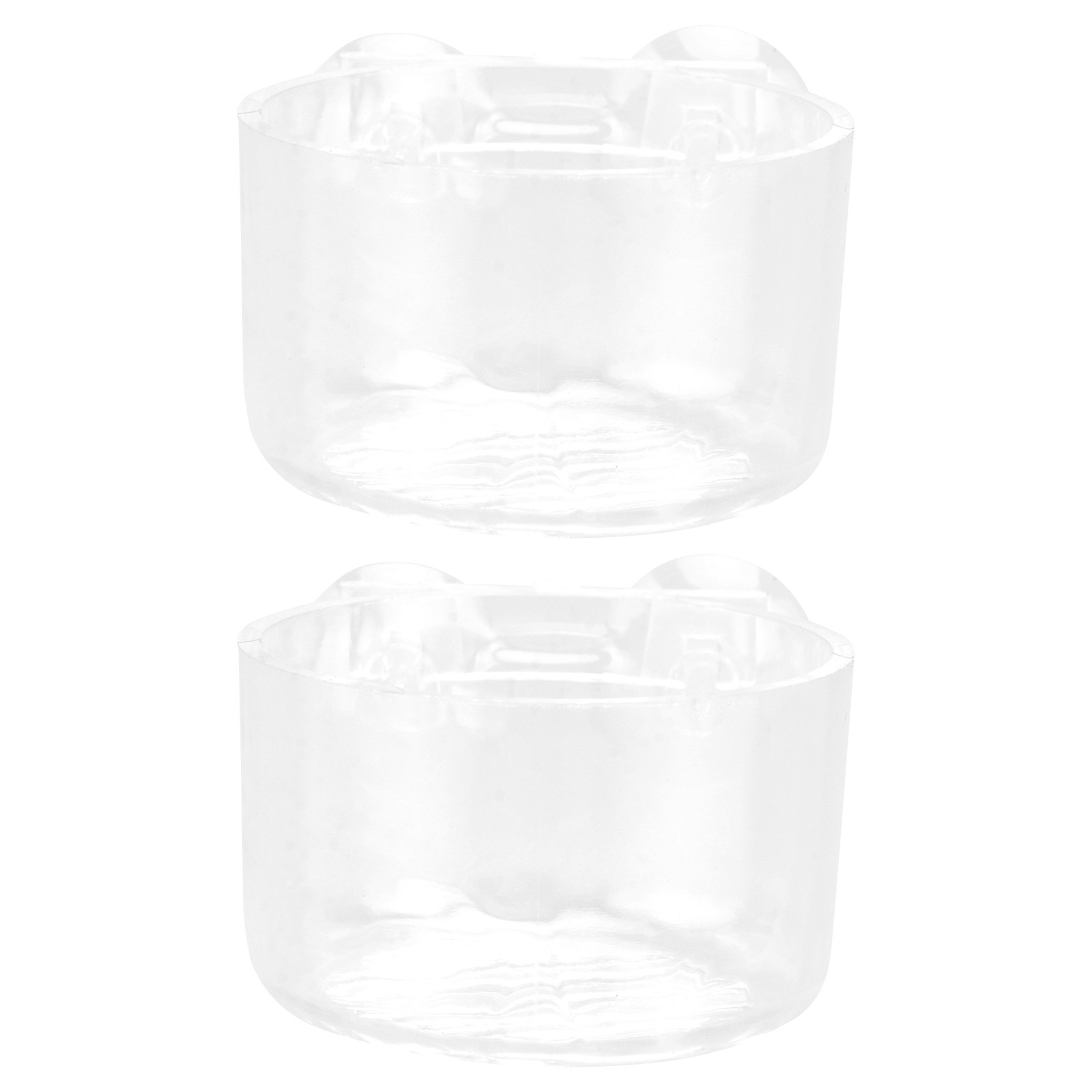 水槽用アクリル製自動給餌器2個セット。強力な吸盤でしっかりと - Aquarium Fish Keeping のレビューと価格
