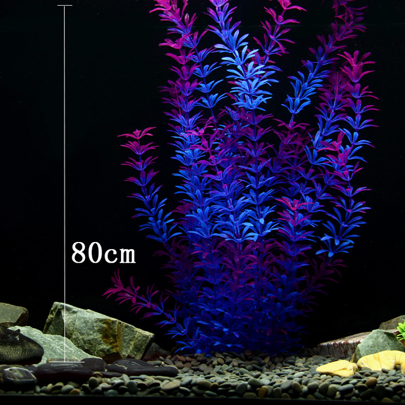 100cmのトロピカルプラント、大型人工水草、水中植物、ソフ - Fish Aquarium Home のレビューと価格