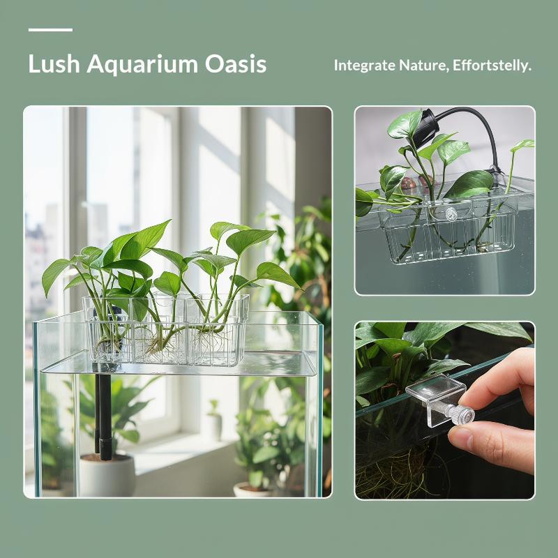 水耕栽培用植物バスケット 食品グレード 水生植物ホルダー 1 - Fish Aquarium Home のレビューと価格