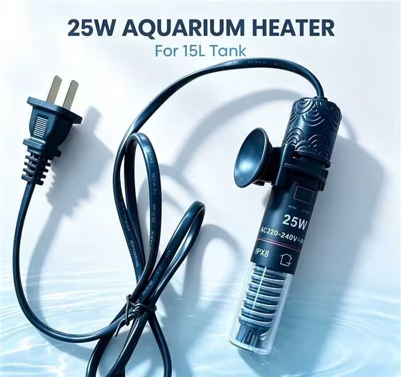 小型水槽用水槽加熱棒、恒温水槽ヒーター、水中サーモスタットヒ - Fish Tank Heater のレビューと価格