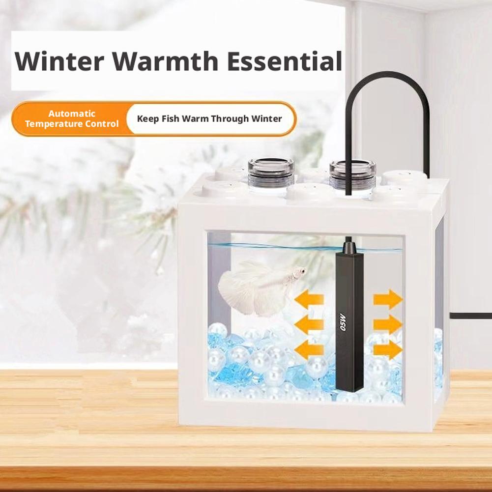 ミニ USB 水族館ヒーター 5V 自動定温加熱ロッド小型水 - Betta Fish Tank のレビューと価格