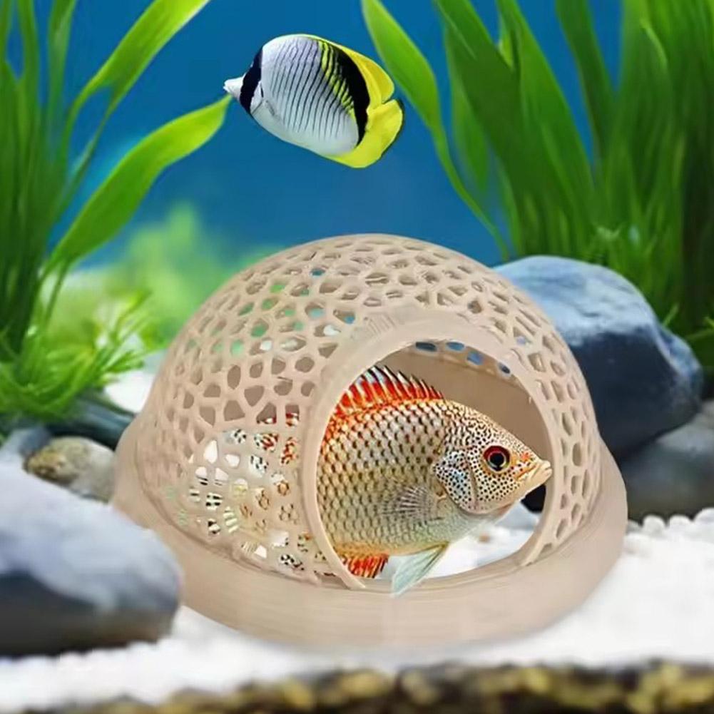 水槽用フローティングケーブ、魚・エビの隠れ家、3-in-1ハ - Betta Fish Tank のレビューと価格