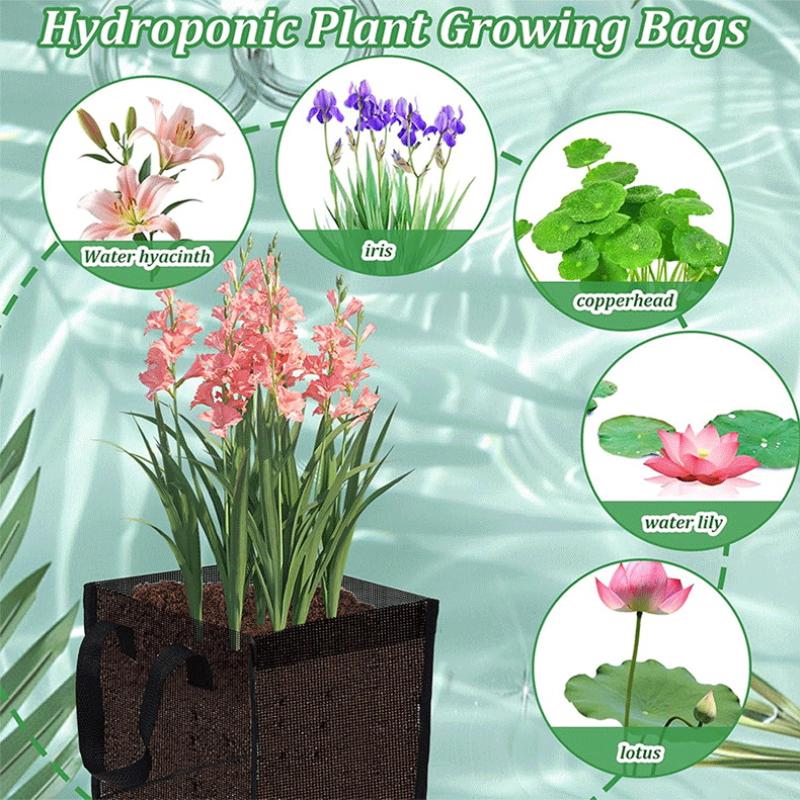4 個ブラックメッシュ池植栽バスケット正方形ラウンド PVC - Aquarium Plants のレビューと価格