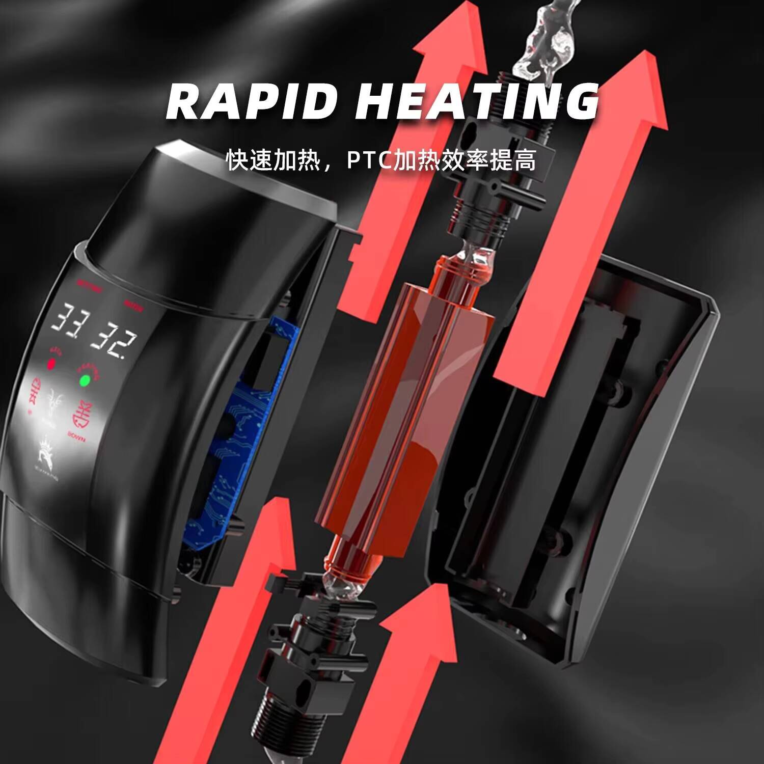 水族館水槽用外部加熱ロッド、調整可能な温度、外部ヒーター、自 - Fish Tank Heater のレビューと価格
