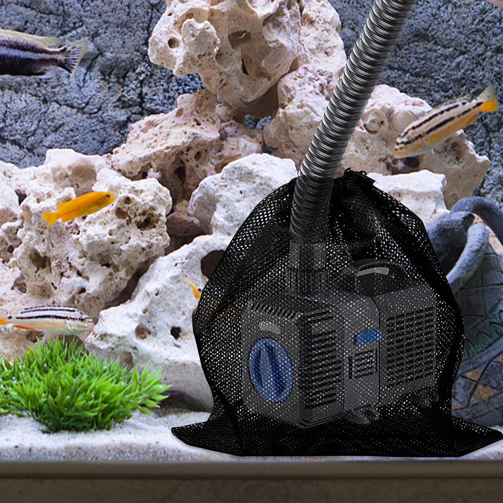 4個入りヘビーデューティーポリエステルメッシュポンプフィルタ - Aquarium Pump のレビューと価格