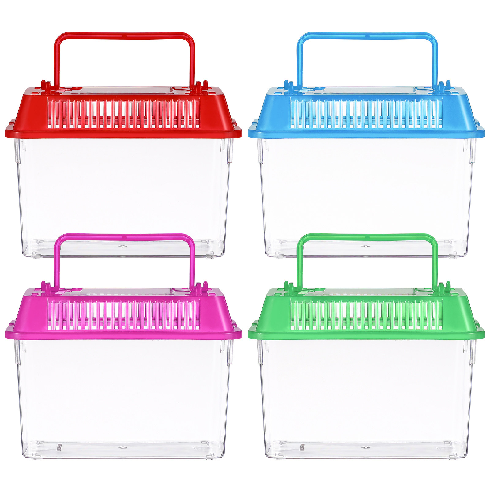 携帯型ミニ水槽 プラスチック製ポータブルアクアリウム 小型水 - Betta Fish Tank のレビューと価格