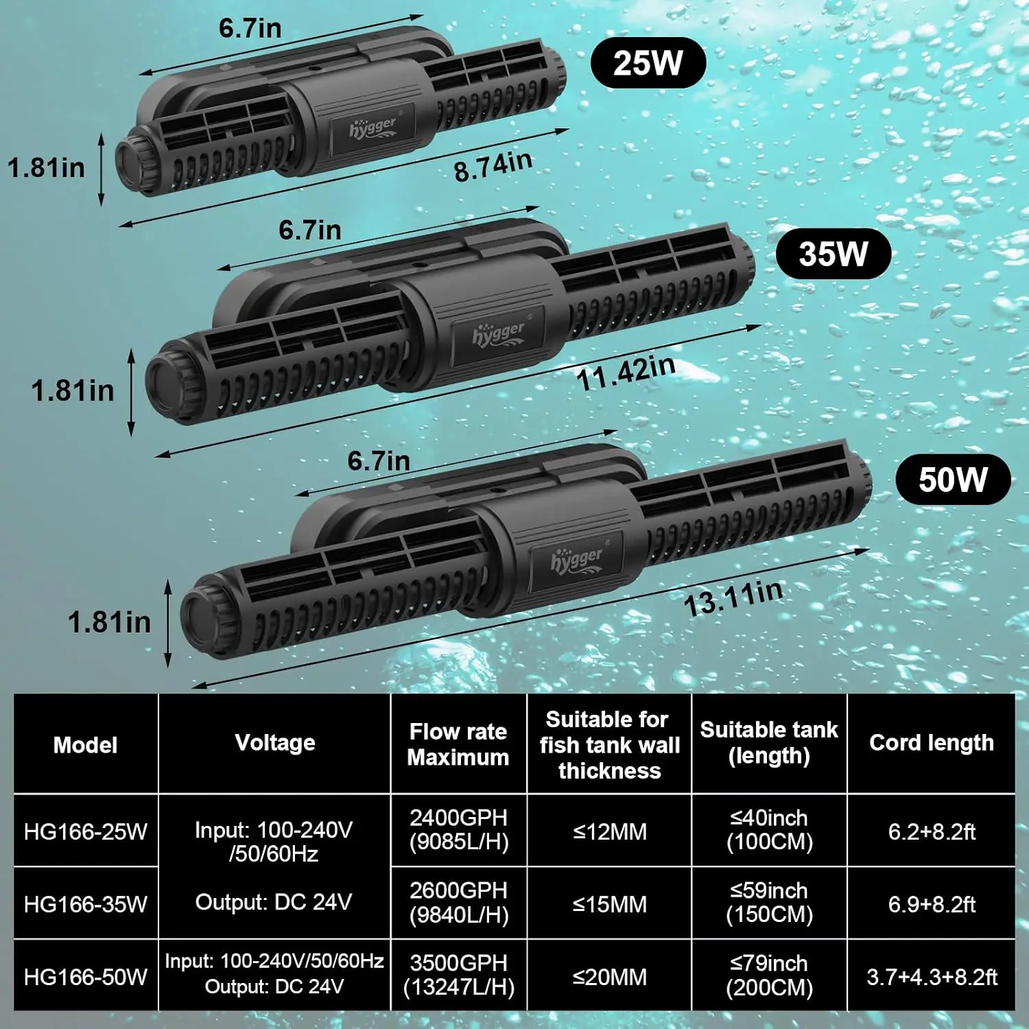 水槽用インテリジェントウェーブメーカー、海水・淡水循環ポンプ - Aquarium Pump のレビューと価格