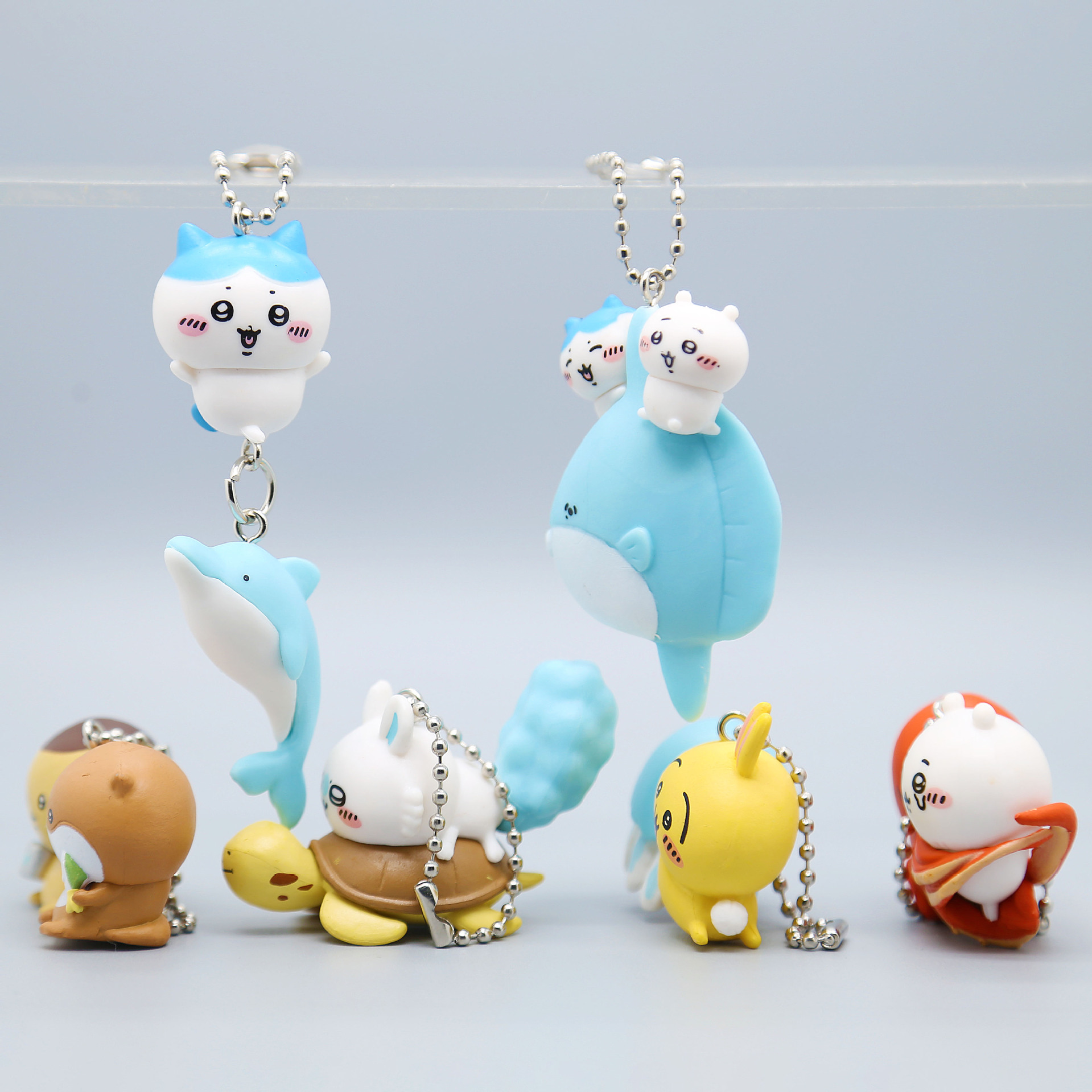   オーシャンシリーズキーホルダーバッグハンガージッパー飾り - Aquarium Decor のレビューと価格