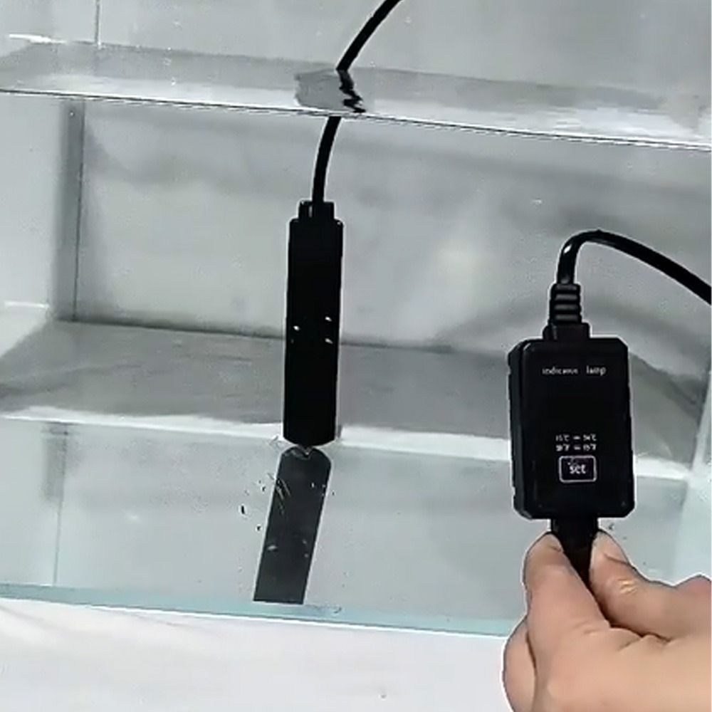 石英ガラス水槽用水中ヒーター 調整可能低水位対応 魚タンク加 - Fish Tank Heater のレビューと価格